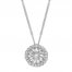 Emmy London Diamond Necklace 1 ct tw 14K White Gold
