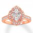 Diamond Engagement Ring 3/4 Carat tw 14K Rose Gold