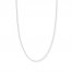 16" Singapore Chain 14K White Gold Appx. 1.4mm