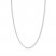 16" Textured Rope Chain 14K White Gold Appx. 1.56mm
