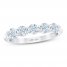 First Light Diamond Anniversary Ring 1 ct tw Round-cut 14K White Gold