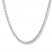 Men's Wheat Chain Stainless Steel Necklace 24" Length