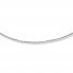 Rope Chain Necklace Sterling Silver 18" Length