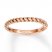 Twist Texture Ring 14K Rose Gold