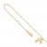 Dolphin Charm Anklet 14K Yellow Gold