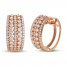 Le Vian Diamond Earrings 2-1/5 ct tw 18K Strawberry Gold