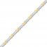 Diamond Bracelet 1/4 ct tw 10K Two-Tone Gold 7"