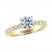 THE LEO Ideal Cut Diamond Engagement Ring 1-1/4 ct tw 14K Yellow Gold