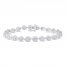 Diamond Fashion Bracelet 1 ct tw Sterling Silver 7.25"