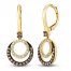 Le Vian Diamond Dangle Earrings 3/4 ct tw Diamonds 14K Honey Gold