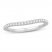 Diamond Wedding Band 1/5 ct tw Round-cut 14K White Gold