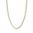 30" Textured Rope Chain 14K Yellow Gold Appx. 3.8mm