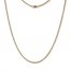 Hollow Box Chain 14K Yellow Gold 18"