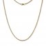 Hollow Box Chain 14K Yellow Gold 18"