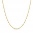 Men's Rope Chain 14K Yellow Gold 24"