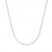 Cable Chain Necklace 14K White Gold 30" Length