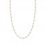 18" Cable Chain Necklace 14K Yellow Gold Appx. .8mm