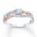 Diamond Engagement Ring 1/3 ct tw Round-cut 10K Two-Tone Gold