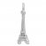 Eiffel Tower Charm Sterling Silver