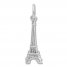 Eiffel Tower Charm Sterling Silver