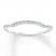 Diamond Wedding Band 1/10 ct tw 10K White Gold