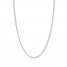 16" Textured Rope Chain 14K White Gold Appx. 1.8mm