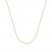Bead Chain Necklace 14K Yellow Gold 16" Length