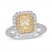 Neil Lane Yellow Diamond Engagement Ring 1-7/8 ct tw 14K Gold