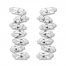 Baguette Diamond Earrings 1/4 ct tw 10K White Gold