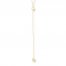 Lariat Necklace 14K Yellow Gold