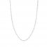 Beaded Curb Chain Necklace 14K Two-Tone Gold 24" Length