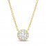 Lab-Created Diamonds by KAY Necklace 1/2 ct tw 14K Yellow Gold 19"