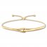 Love + Be Loved Bolo Bracelet 10K Yellow Gold