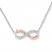 Best Mom Necklace 1/20 ct tw Diamonds Sterling Silver/10K Gold