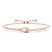 Love + Be Loved Diamond Bolo Bracelet 1/2 ct tw 10K Rose Gold