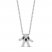 Disney Treasures Diamond Mickey Glove Necklace 1/6 ct tw Sterling Silver 17"