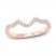 Diamond Wedding Band 1/4 ct tw Round-cut 14K Rose Gold