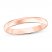 Wedding Band 10K Rose Gold 3mm