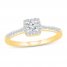 Diamond Engagement Ring 3/8 ct tw 10K Yellow Gold