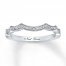 Previously Owned Neil Lane Wedding Band 1/6 ct tw Diamonds 14K White Gold