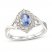 Le Vian Sapphire Ring 1/5 ct tw Diamonds 14K Vanilla Gold