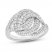 Diamond Ring 1 ct tw Round-Cut 10K White Gold