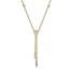 Diamond Necklace 1/3 Carat tw 10K Yellow Gold