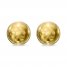 Children's 4mm Ball Earrings 14K Yellow Gold