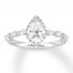 Neil Lane Premiere Diamond Engagement Ring 1-1/2 ct tw 14K Gold