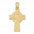 Celtic Cross Charm 14K Yellow Gold