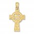 Celtic Cross Charm 14K Yellow Gold