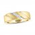 THE LEO Men's Diamond Wedding Band 1/4 ct tw Princess-cut 14K Yellow Gold