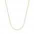 Cable Chain Necklace 14K Yellow Gold 20" Length