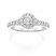 Previously Owned Tolkowsky Diamond Engagement Ring 5/8 ct tw